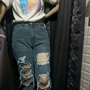 Zara Ripped Jeans