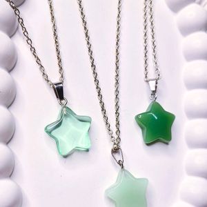 Star Necklace Set Of Two