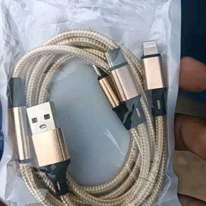 3 In 1 Data Cable