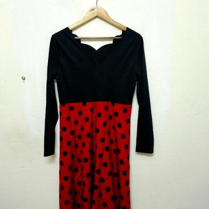 Trendy New Red And Black Top For Women