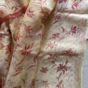 Floral Organza Saree