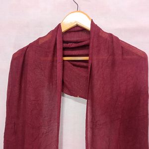 AHMADUN BRAND NEW Marron Dupatta