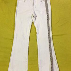 Soft&stretchy White Jeans Waist 28-30