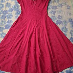 Pink Anarkali Kurta