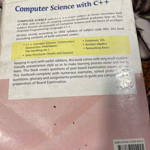 Computer Science C++