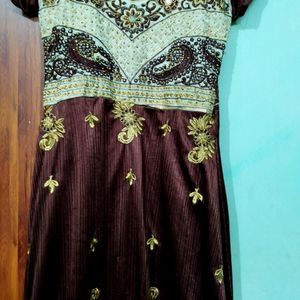 New Anarkali With Pant