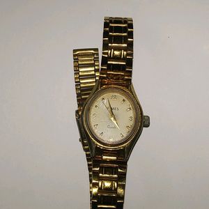 Used Golden Watch