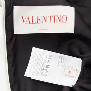 VALENTINO print virgin wool silk shift dress