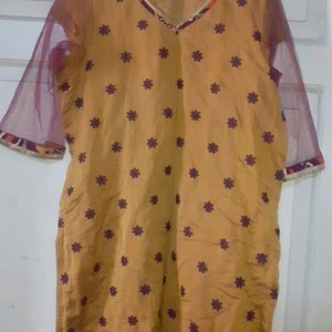 Thread Work Kurti Size Xxl