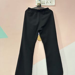 Black Flared Pants