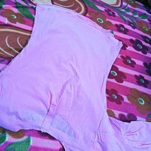 Used Very Light Pink Stylish Top..