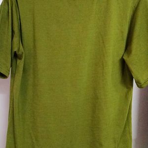 Olive Green Free Size T Shirt