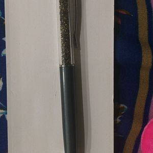 Grey Swarovski Brand Crystal   Imported Pen