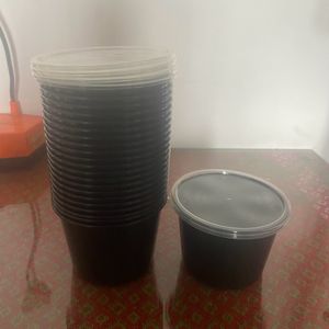 Plastic Food Containers 15 Pcs Rs.100