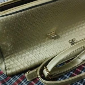 Sling Handbag Silver Colour