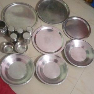 Stainless Steel Dinner Set