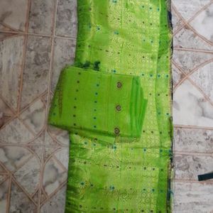 Chanderi silk saree