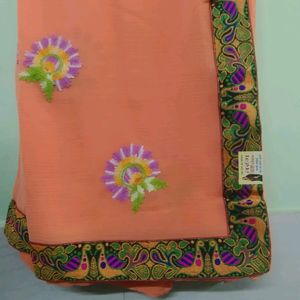 Jaypuri  Border Saree💕