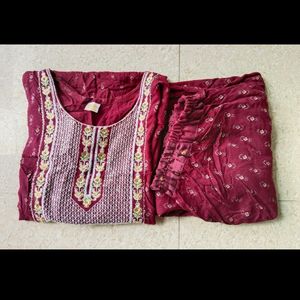 2 Piece Kurta Pant Set🌹♥️Combo