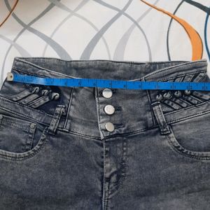 Mid Waist Jeans