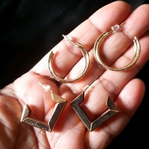 Two Pairs Earrings