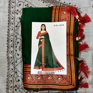 Beautiful Border Saree