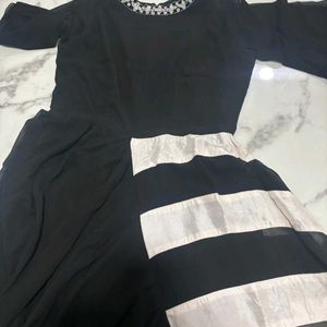 Designer Black Gown