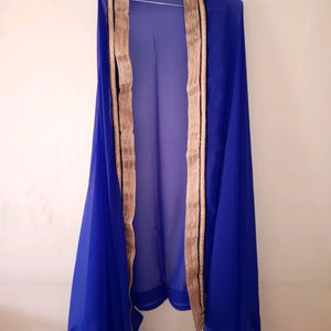 Blue Dupatta