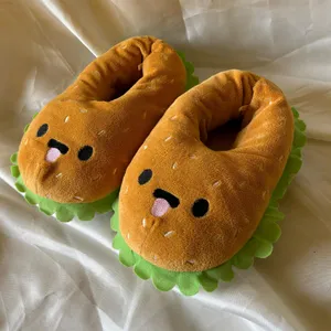 Hamburger Room Slippers By FOREVER 21