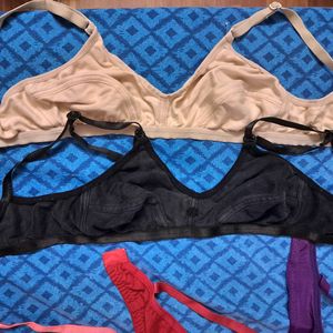 4 Cute Padded md 2 Non Pad Bra