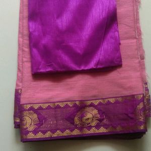 Pink Saree