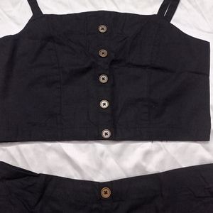 Black Cotton Co-ord set