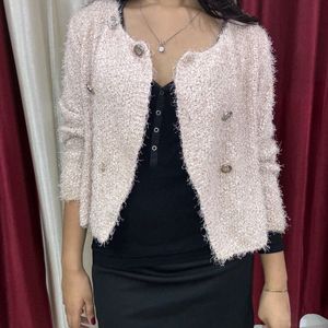 Peach Color Cardigan