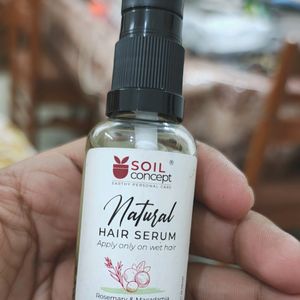 Natural Hair Serum (Soil Concept- From Shark Tank)