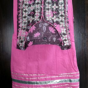 New UNUSED Kurta Palazzo Set With Gotta Patti Work