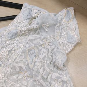 Chikankari Type Kurti With Dupatta