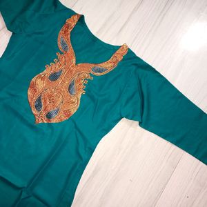 Kashmiri Embroidery Kurta Set