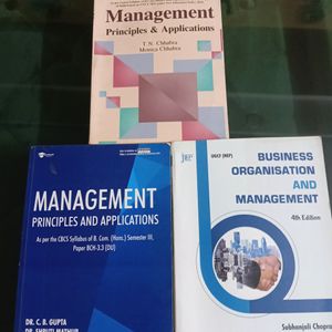 Set Of 3 Bcom Hons. Book