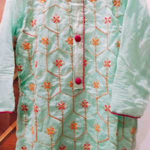 Beautiful Gota Patti Classic Sequence Work Suit