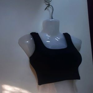 Black Crop Top