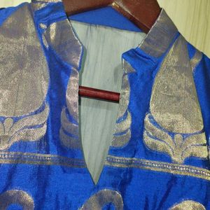 Blue Kurta For Womens