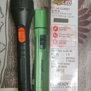 2brand New Torch Without Cell Battery