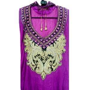 Embroidery Design Anarkali Kurta Set