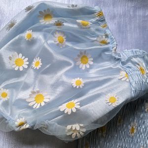 Daisy Blue Top