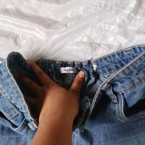 Freakins Denim Flared Jeans