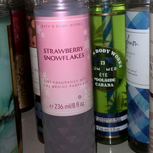 Bathandbodyworks Strawberry Snowflakes