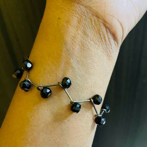 Black Beads Bracelet