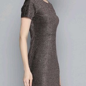 ...Classy shimmery A- Line Dress