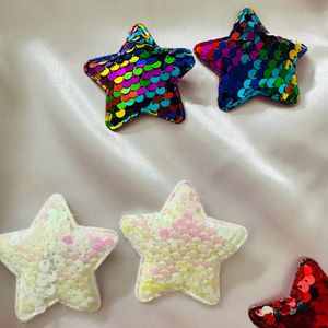 Pack Of 2 Sequins Hair Clip