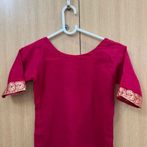 Pink Kurta